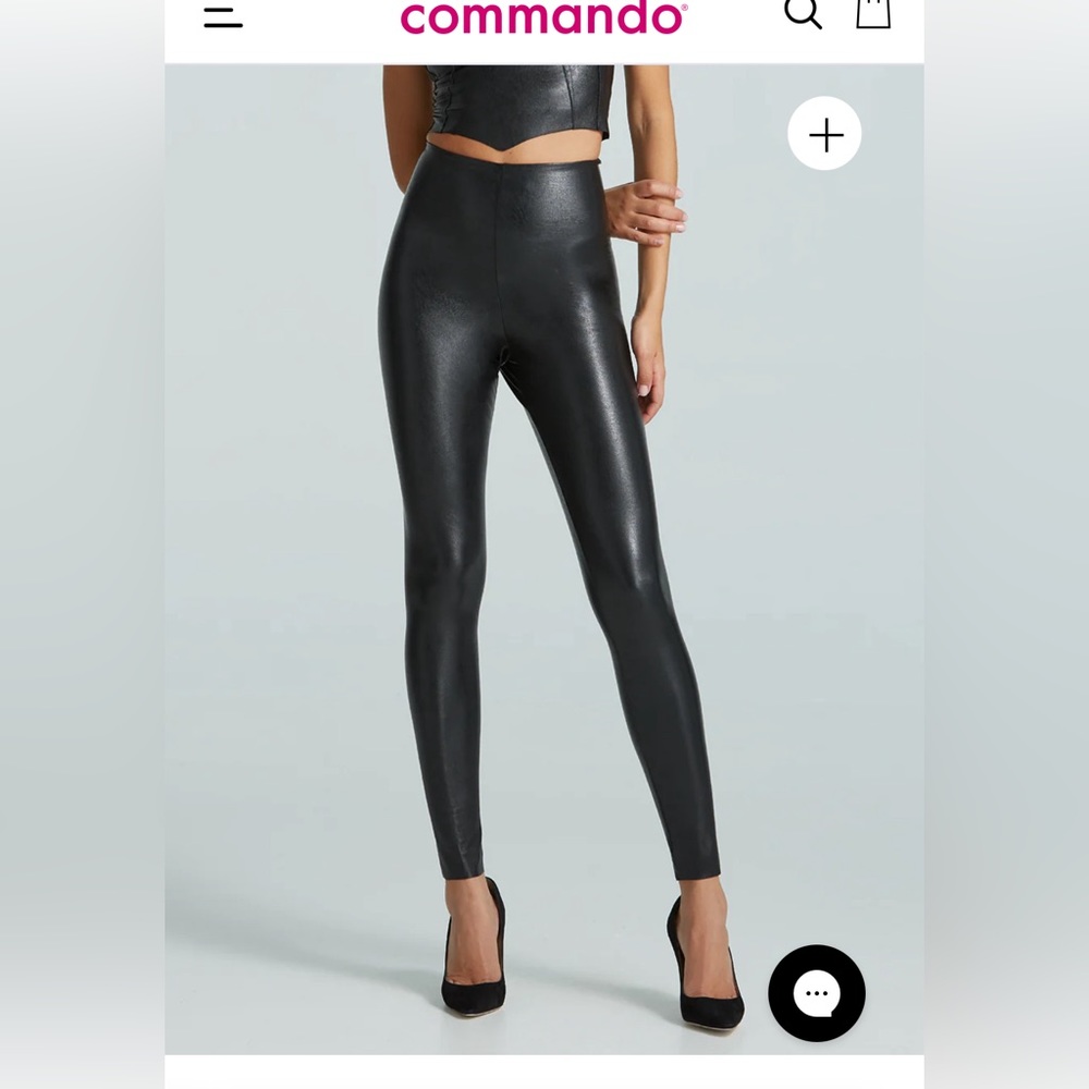 Commando faux leather leggings